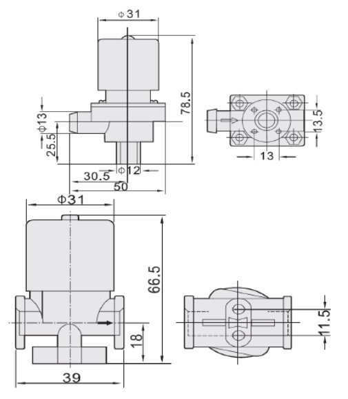 Клапан электромагнитный SMART SP61355 - 3